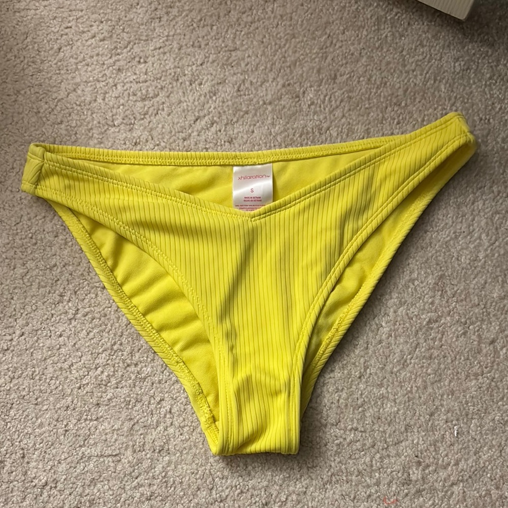 Yellow Women's Swim Bottom